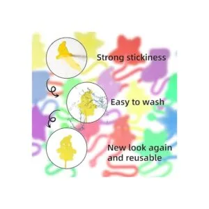 ZeQinToy 42 juguetes de manos adhesivas de Navidad para_3