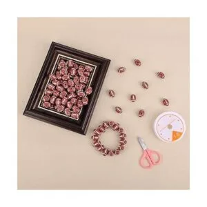 AIEX 100 cuentas de fútbol americano para hacer joyas_5