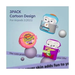 Paquete de 3 Funda bonita para Airpods de 3 generación_6