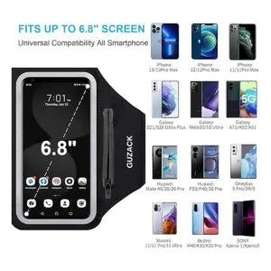 GUZACK Soporte para teléfono para correr con bolsa de_2
