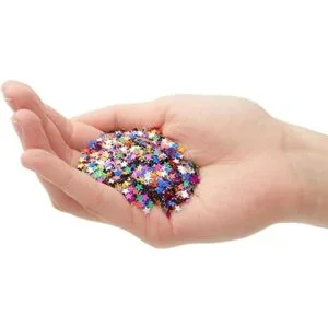 Confeti de estrella arcoíris de 7 onzas para mesa papel_4