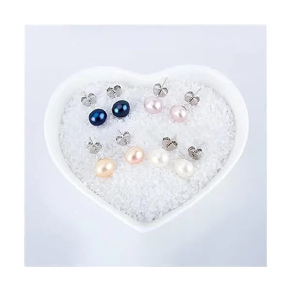 LGSY Accesorios simples de plata de ley 925 para mujer_3