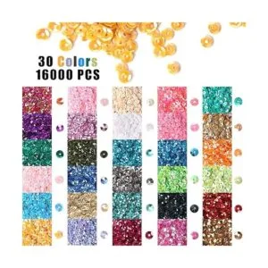 CCINEE Lentejuelas sueltas de 0.157 in 30 colores_2