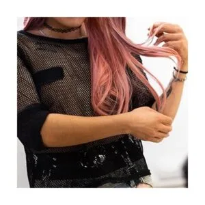 Pllieay Tela de malla negra de 29.5 x 59 pulgadas_7