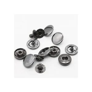 Kit de 12 juegos de cierres a presión de cuero resistente_4