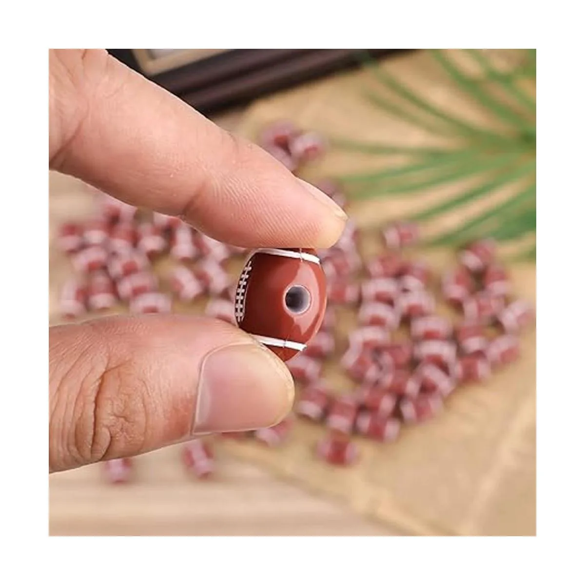 AIEX 100 cuentas de fútbol americano para hacer joyas_3