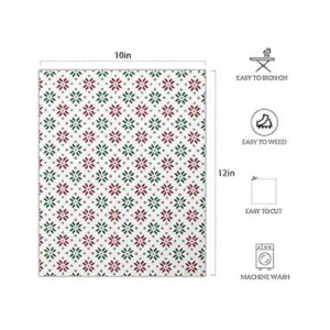 Wenida 6 hojas de vinilo de transferencia de calor de_4