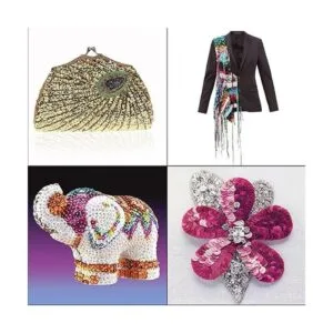 CCINEE Lentejuelas sueltas de 0.157 in 30 colores_7