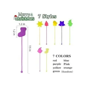 ZeQinToy 42 juguetes de manos adhesivas de Navidad para_5