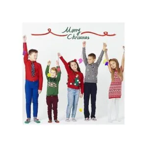 ZeQinToy 42 juguetes de manos adhesivas de Navidad para_4