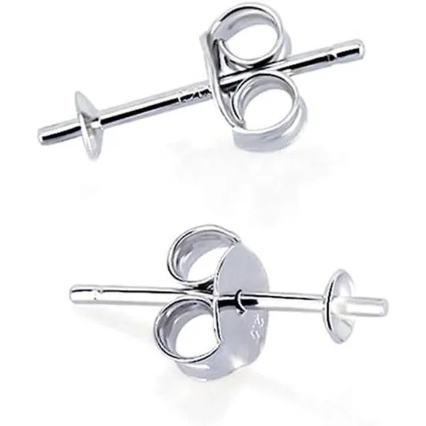 LGSY Accesorios simples de plata de ley 925 para mujer_1