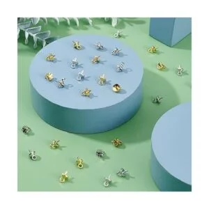 SUNNYCLUE 1 caja de 120 piezas de 2 colores de acero_4