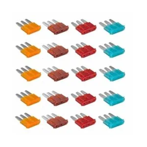 Paquete de 20 fusibles APT ATR Micro3 Blade Fuse Car Truck_1
