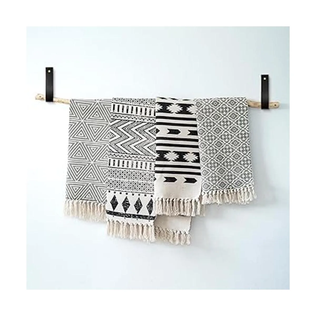 8 ganchos de pared de cuero artificial 1 x 4.7 pulgadas_7