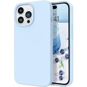 DOMAVER Funda para iPhone 14 Pro Max funda de silicona_1