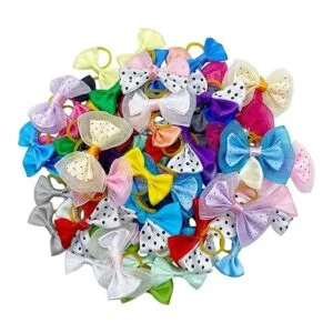 DORUI Arcos para perro 70 piezas35 pares de lazos para_2