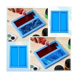 Molde de silicona de doble cavidad para cuchillos de_6