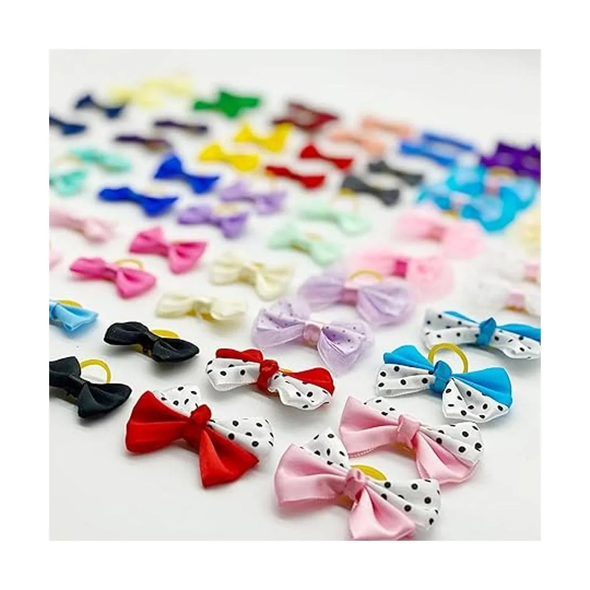 DORUI Arcos para perro 70 piezas35 pares de lazos para_5