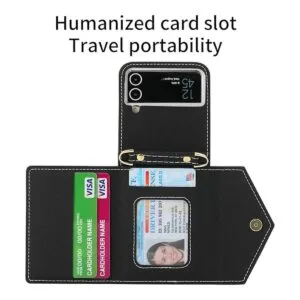 Bolso tipo cartera con cremallera para Samsung Galaxy Z_5