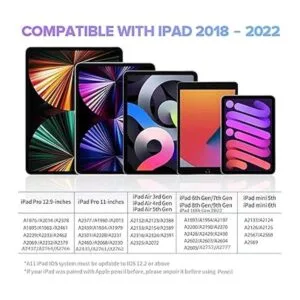 Lápiz óptico para iPad con rechazo de palma 3 luces_2