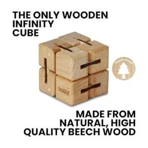 BUNMO Cubo infinito de madera Cubo infinito grande_2