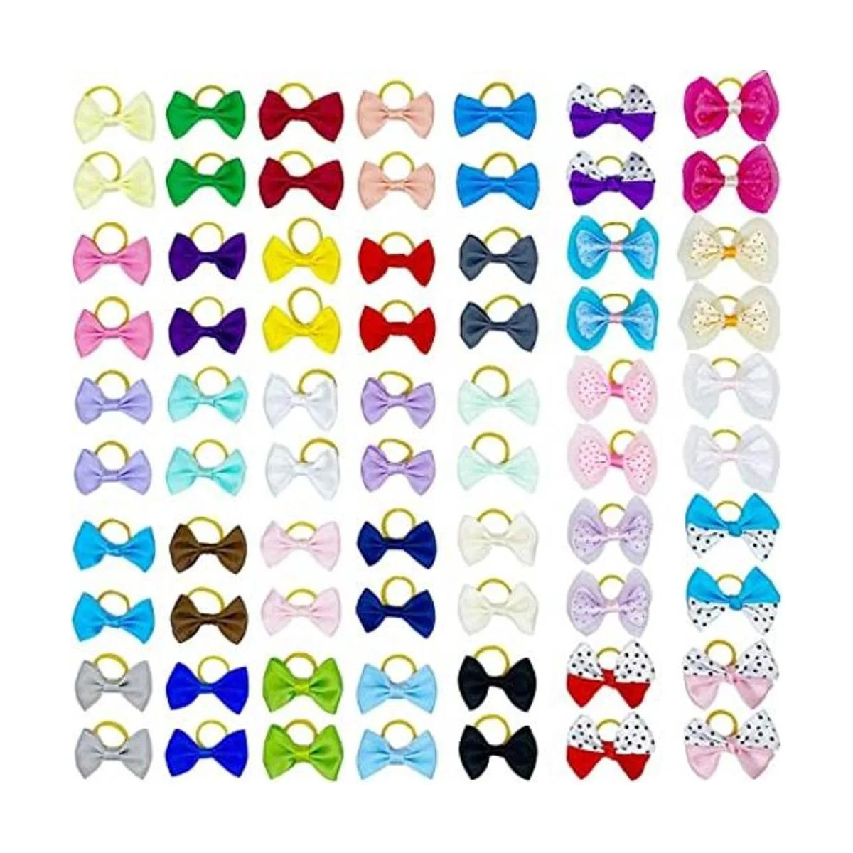 DORUI Arcos para perro 70 piezas35 pares de lazos para_1