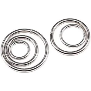 YIXISBest 50 piezas plateadas de metal multiusos para_3