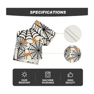 Artoid Mode Camino de mesa de telaraña decoración de mesa_5