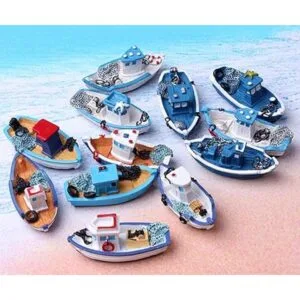 HYSTYLE 6 piezas de estilo mediterráneo en miniatura para_5