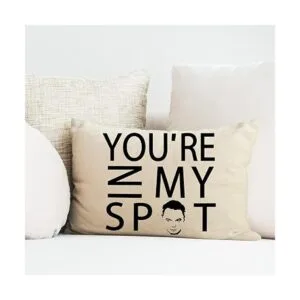 Pycat Youre in My SPOT Funda de almohada lumbar de 12 x_6