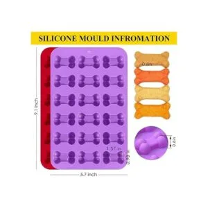 Juego de 6 moldes de silicona de grado alimenticio para_2