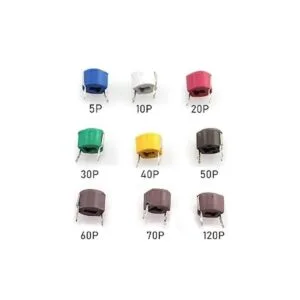 Tegg Condensador ajustable de 18 piezas 5PF 10PF 20PF_2