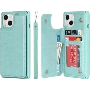 Cavor Funda para iPhone 13 funda para tarjetero 3_1