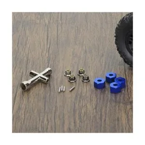 RCAWD Adaptadores de rueda hexagonales de aluminio de_5