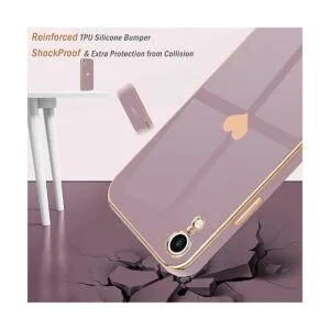 Teageo Funda compatible con iPhone Xr para niñas y_5