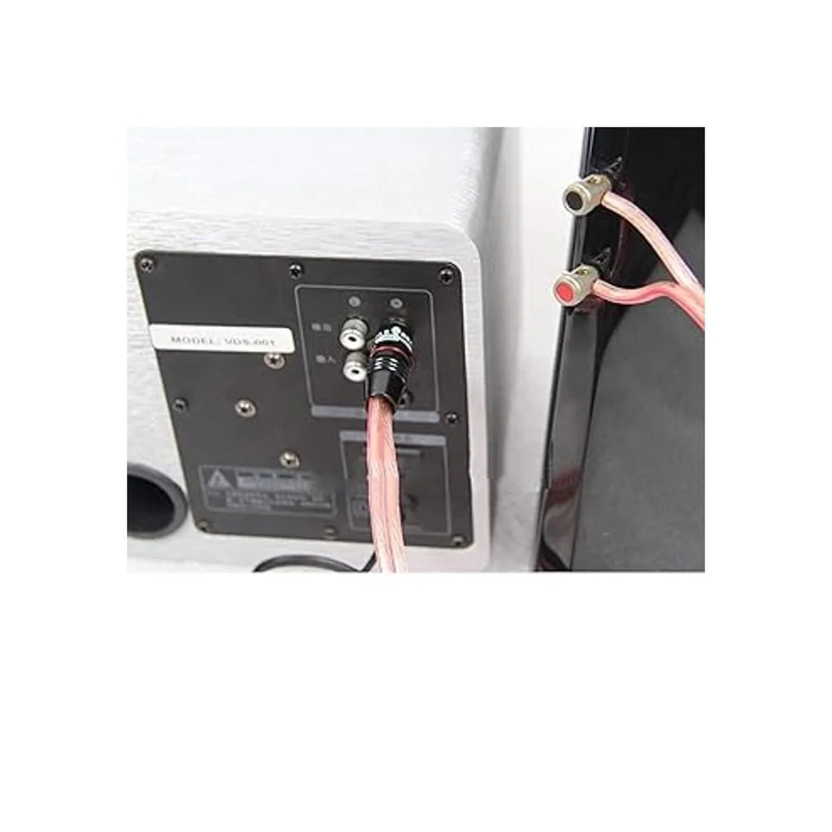 Cable de altavoz RCA cable desnudo de altavoz a conector_3