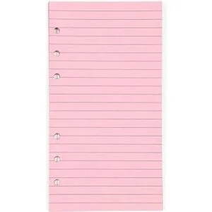 Papel de carpeta rayado papel de repuesto A6 de 6_6
