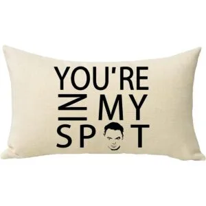 Pycat Youre in My SPOT Funda de almohada lumbar de 12 x_1