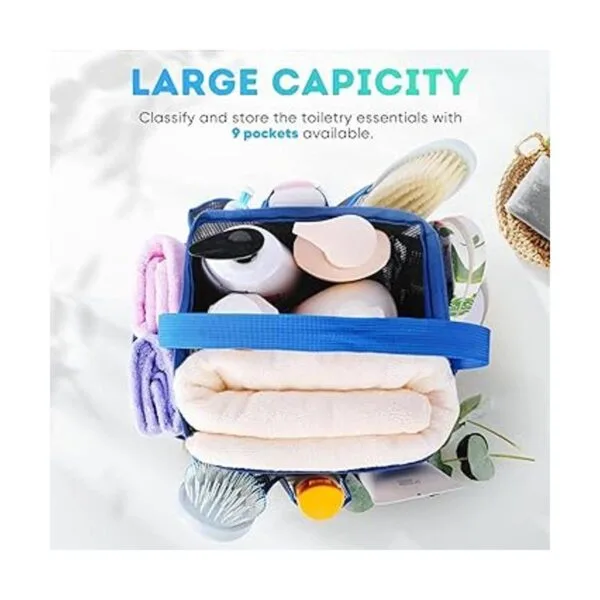 Mesh Shower Caddy Portable for College Dorm Room_2