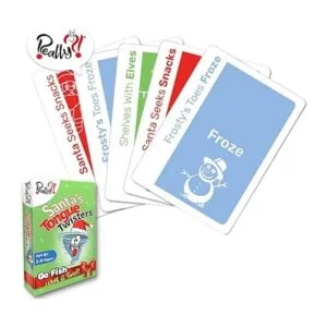 Santas Tongue Twisters Card Game Christmas Games for_7