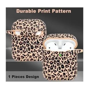 Funda de silicona para Airpods de guepardo funda suave de_2