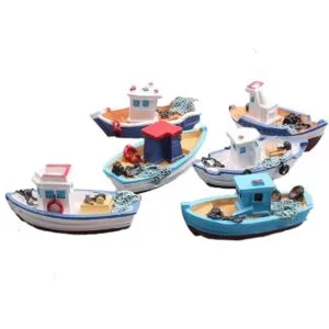 HYSTYLE 6 piezas de estilo mediterráneo en miniatura para_7