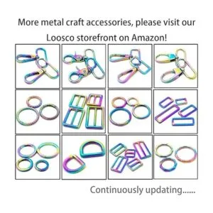 Anillo tórico de arcoíris 6 piezas de apertura de resorte_4