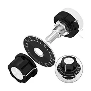 Potenciómetro rotativo de película de carbono de una sola_1