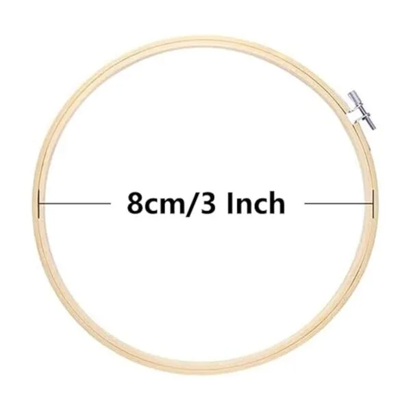 Cldamecy 12 aros de bordado de 3 pulgadas marco circular_2