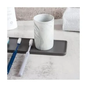 wongwongcat Ceramic Toothbrush Holder 300 ml Marble_4
