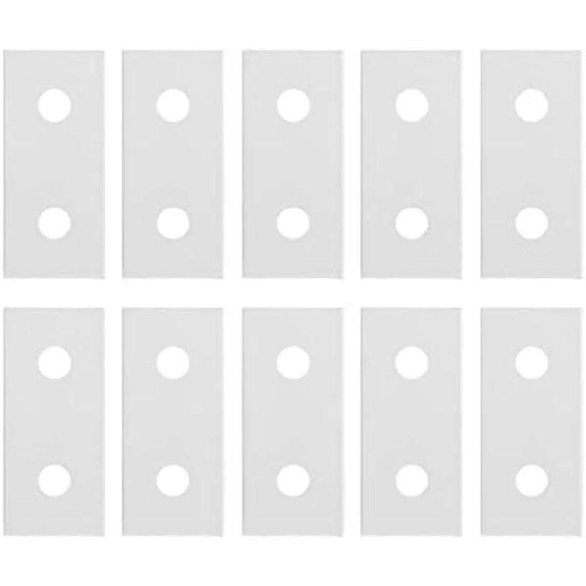 10 unids placa de unión de aluminio plano de conexión de_1