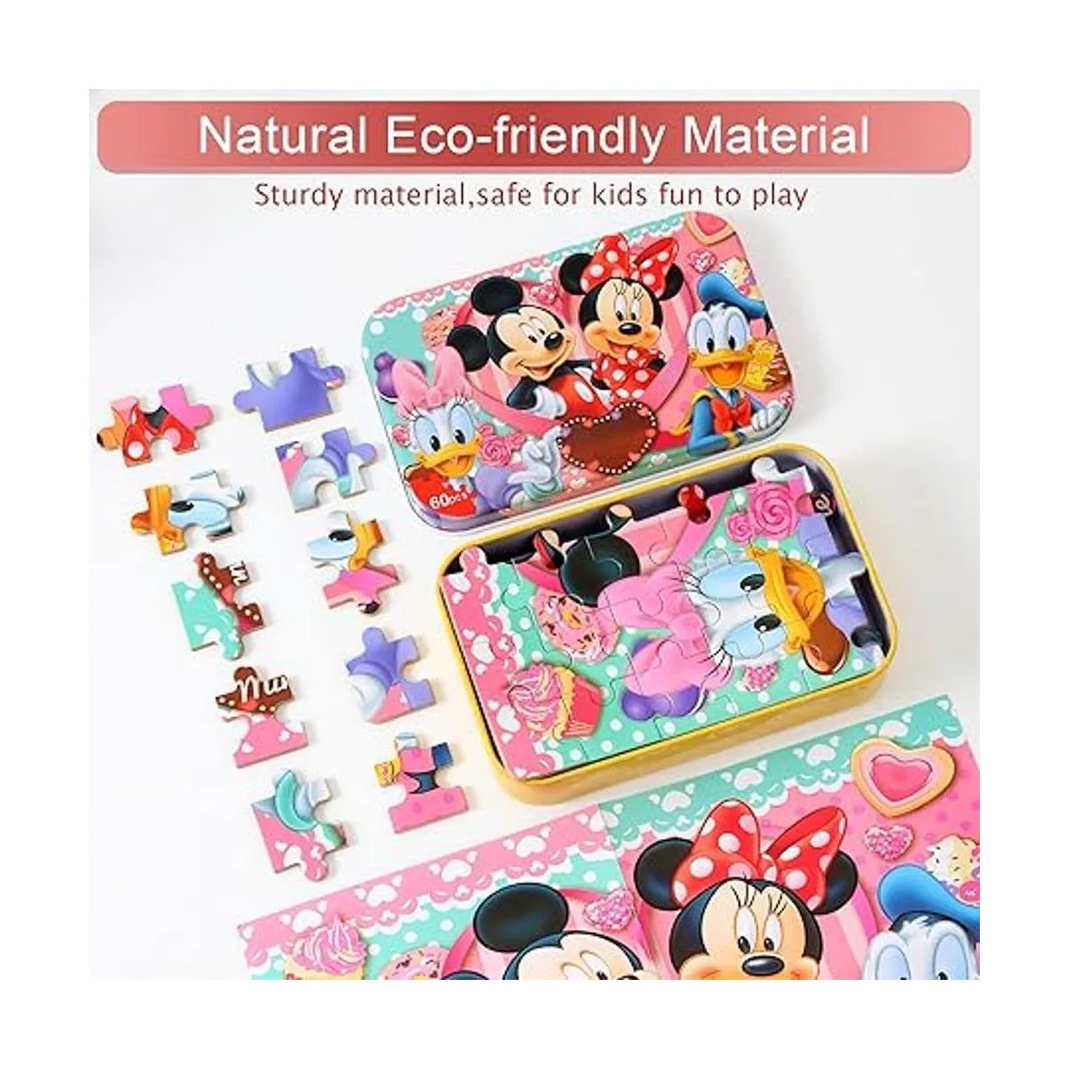 MZZOTOY Rompecabezas para niños de 4 a 8 años en una caja_2