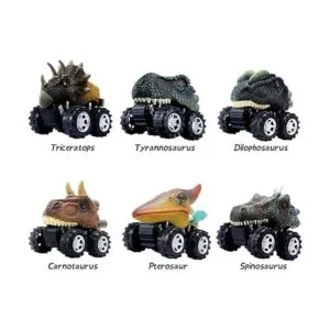 DINOBROS Juego de 6 juguetes de dinosaurio para niños de_5