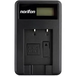 Norifon ENEL19 Cargador USB LCD para Nikon Coolpix S33_1